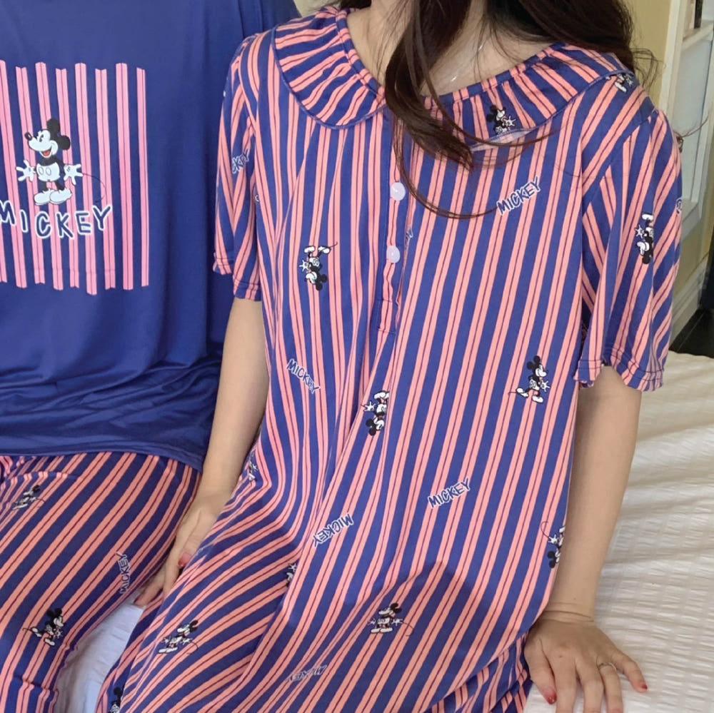 프룻 디즈니 모찌 원피스 잠옷 미키 디즈니잠옷 스판 임산부 선물