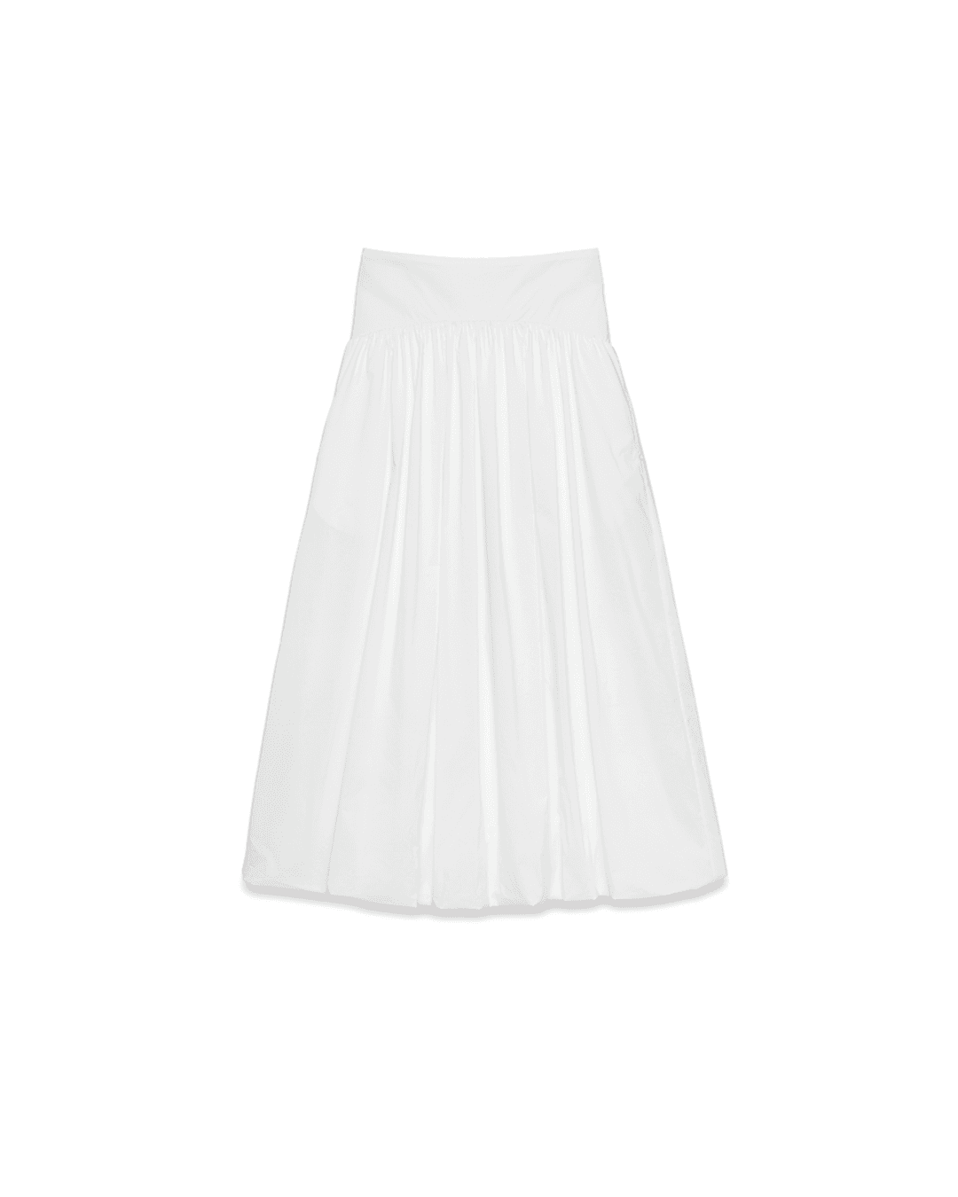 Balloon Long Skirt [WHITE]