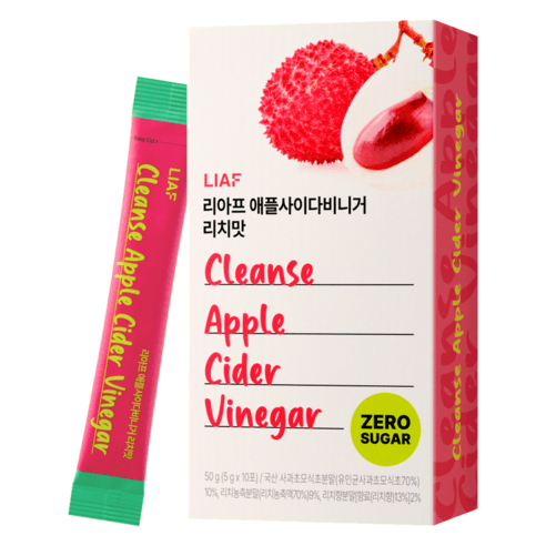 리아프 애플사이다비니거 리치맛 제로슈가 - 음용식초 | 쿠팡