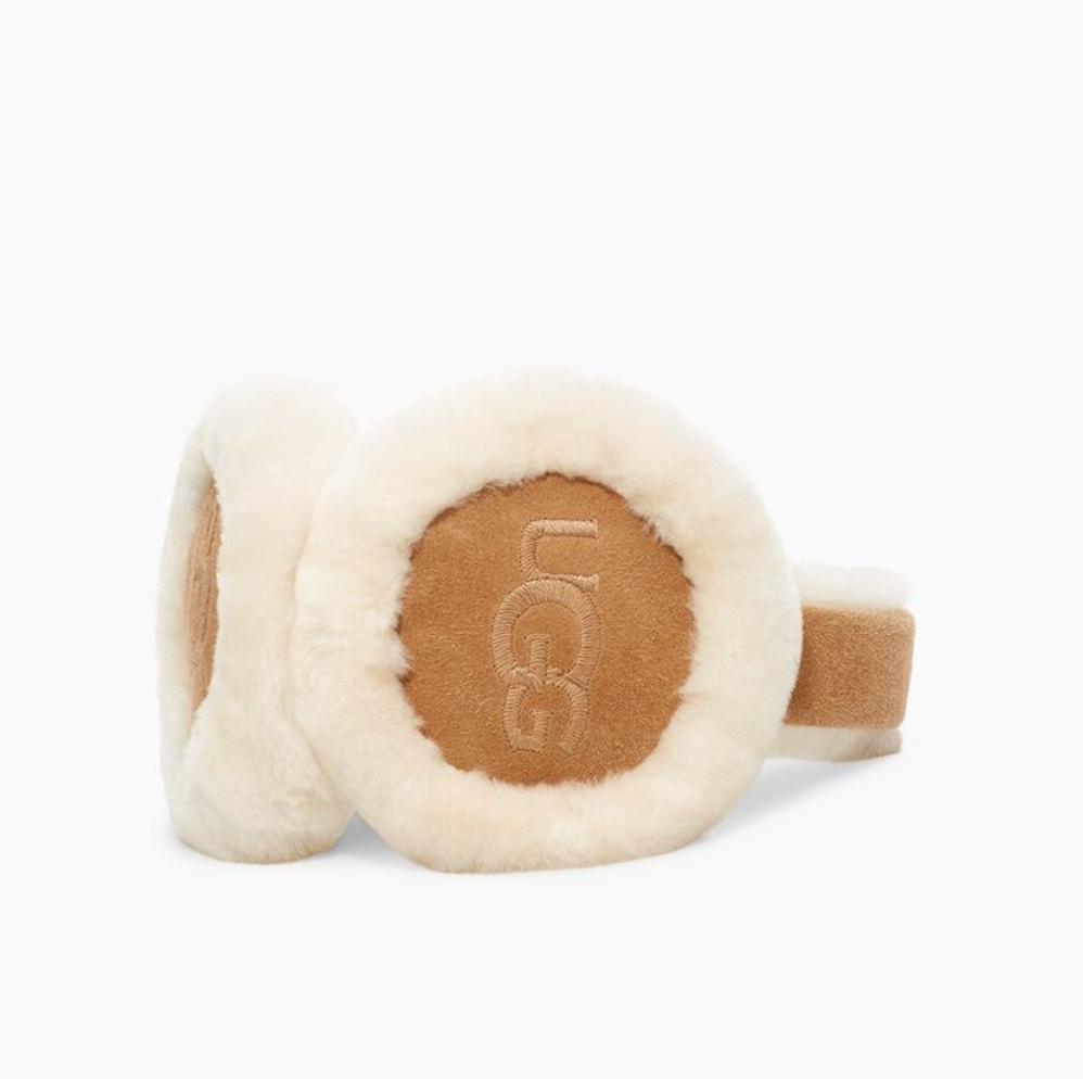 UGG 어그 SHEEPSKIN EMBROIDERY EARMUFF (2컬러)