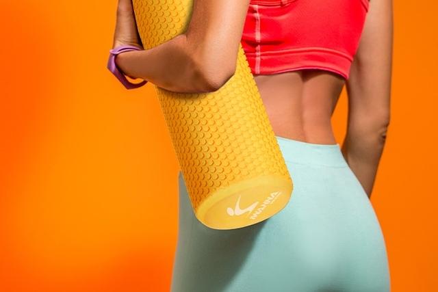 EVA 소프트 폼롤러 60cm 다이어트 헬스 요가 스트레칭