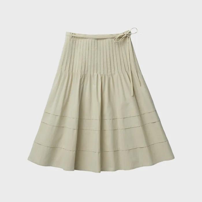 PINTUCK SKIRT - 3 colors