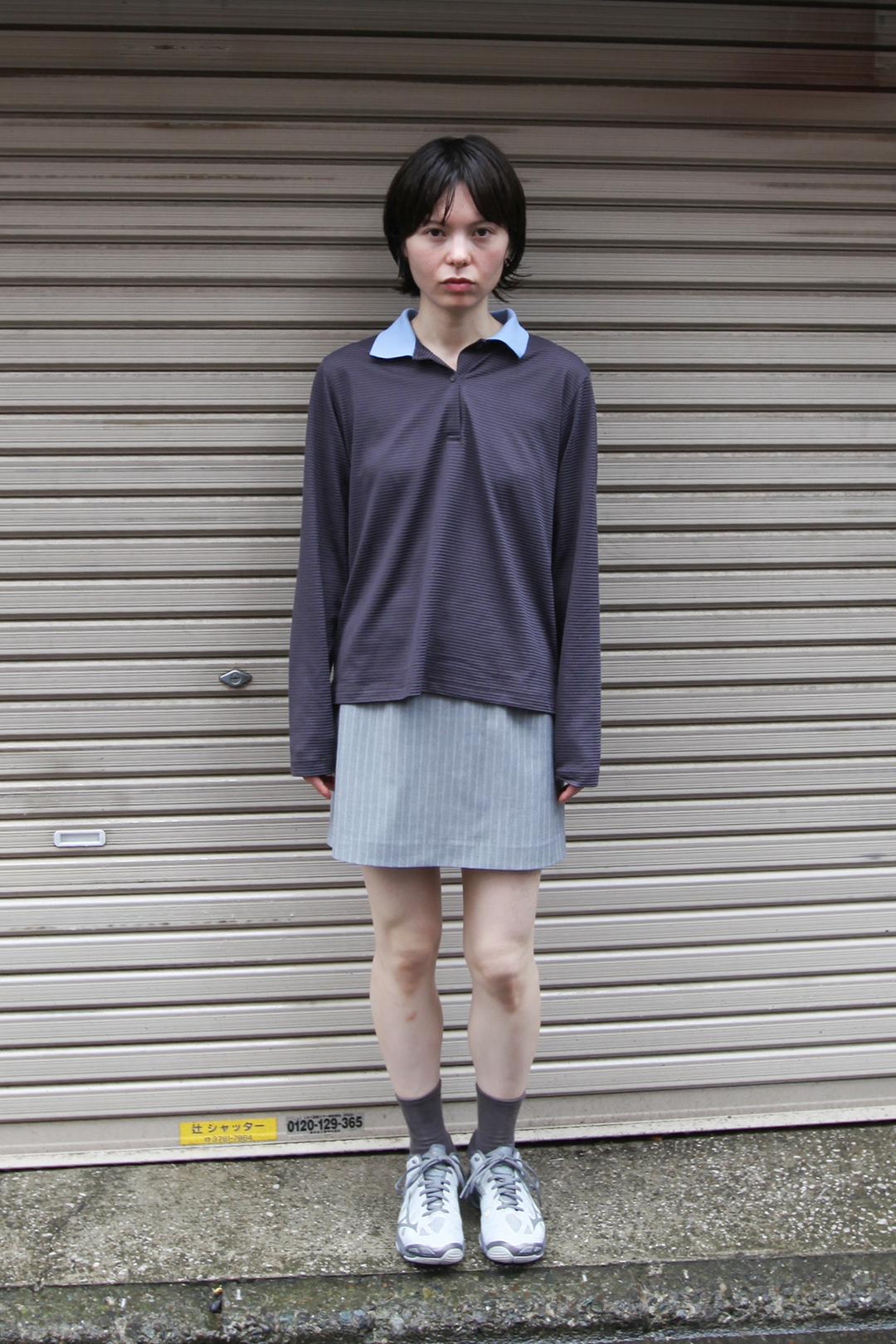 Kinan Polo Shirt_Grey Blue