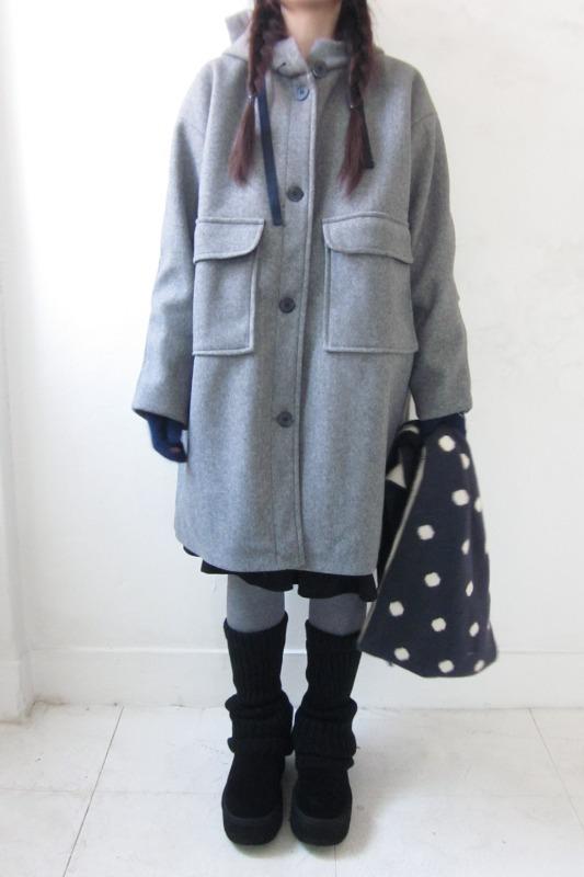 히피디피 mellow hood coat (2color)