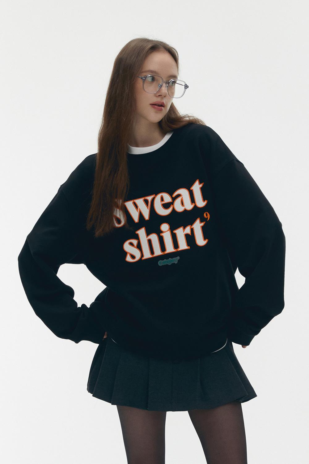 SWEAT SHIRT(UNI)_COKE BLACK
