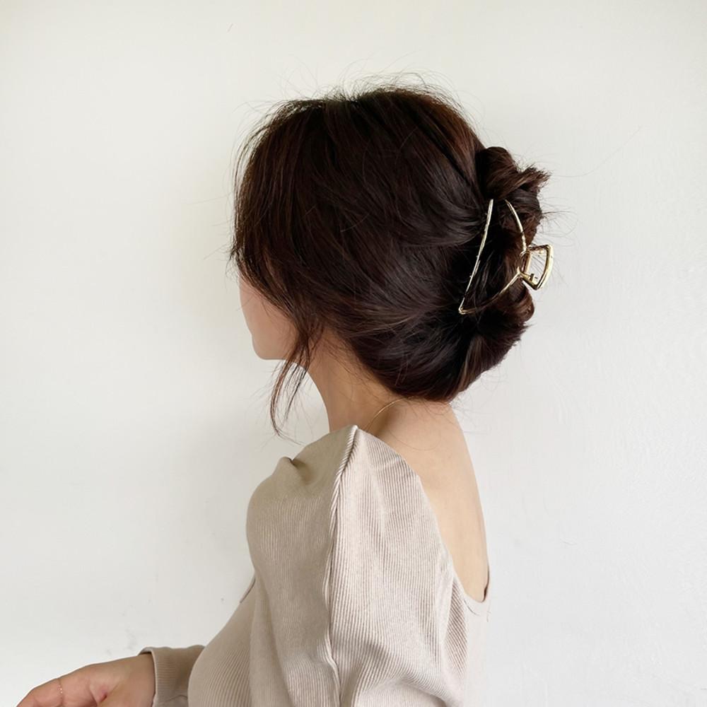 레이스룸 올림 긴 머리 헤어 왕 집게핀 빅 삼각 숱많은 빅사이즈 국산