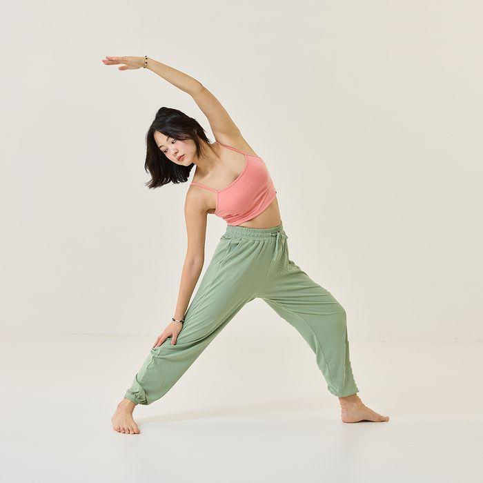 뱀부 소프트 골지 하렘팬츠-4colors
