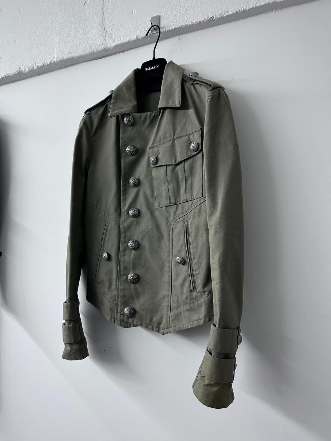 발망 13ss 스틸 버튼 나폴레옹 밀리터리 자켓 | 후루츠패밀리