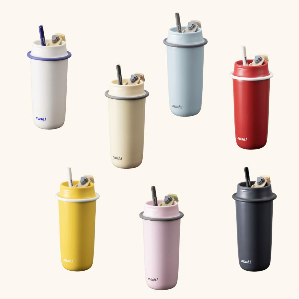 모슈 보온보냉 라떼 스트로우 텀블러 700ml