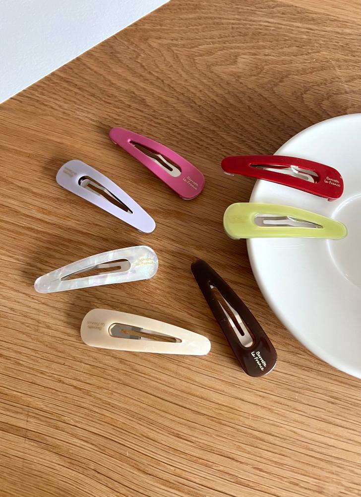 (크르와)삐삐 셀룰로오스 프랑스 헤어핀(18 color)