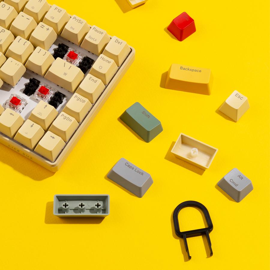 라이프썸 기계식 키보드(LFS-HA51) 포인트 키캡 10pcs+키캡 리무버