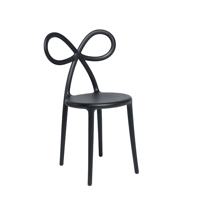 퀴부 리본 체어 블랙 Ribbon Chair Black