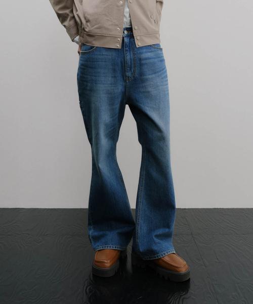 D16 FLARE DENIM Blue