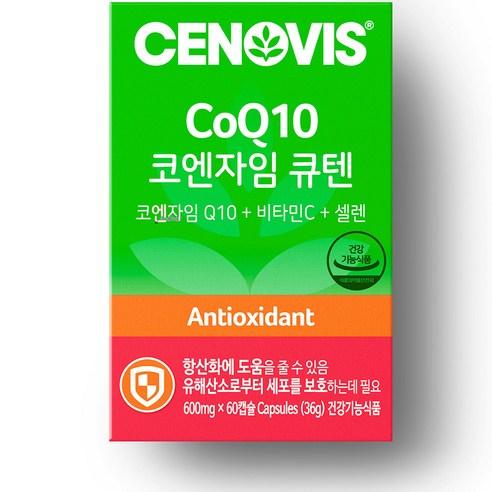 세노비스 코엔자임 큐텐 비타민C+셀렌, 60정, 1개