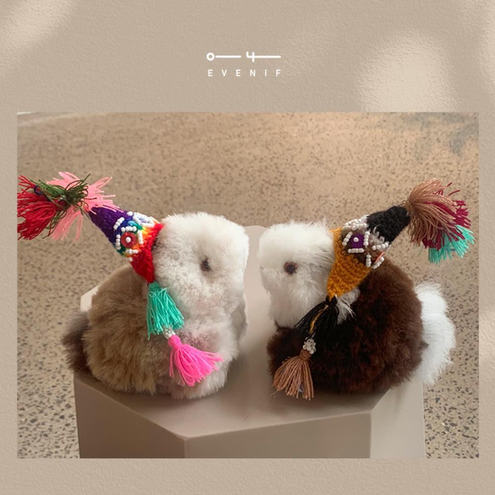 [Re-Order] 토끼인형 브라운 그레이 알파카 래빗 장식소품