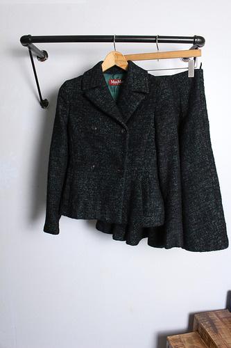MaxMara STUDIO (55 / 24~25) "wool & alpaca & mohair\"
