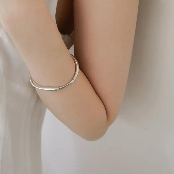 atypical banglebracelet (W011_silver)