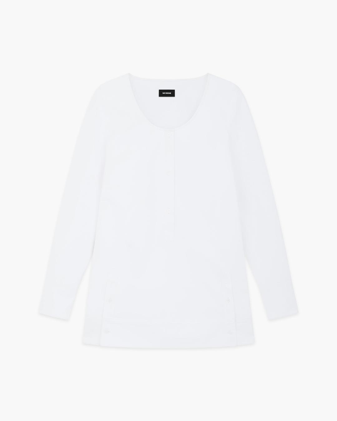 라운드 넥 드레스