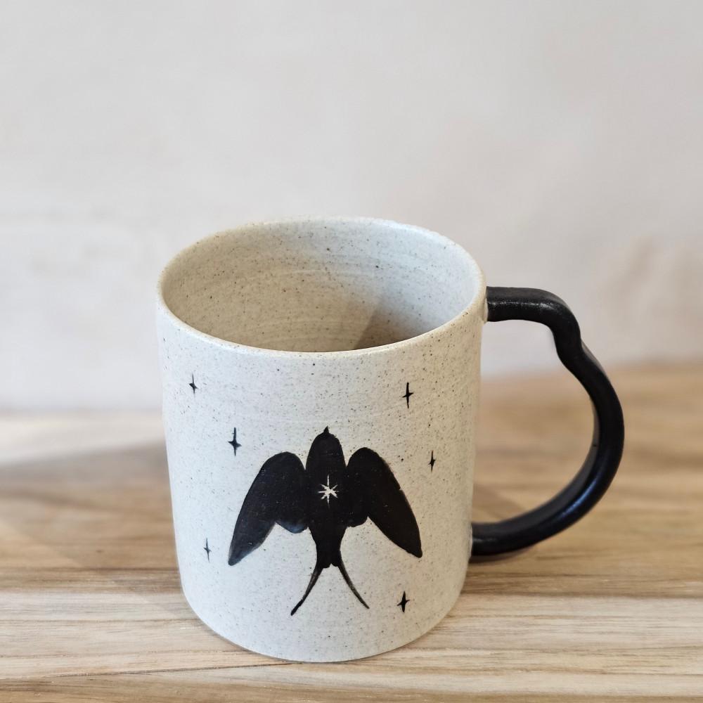 벨집 / 제비컵 화이트 머그컵