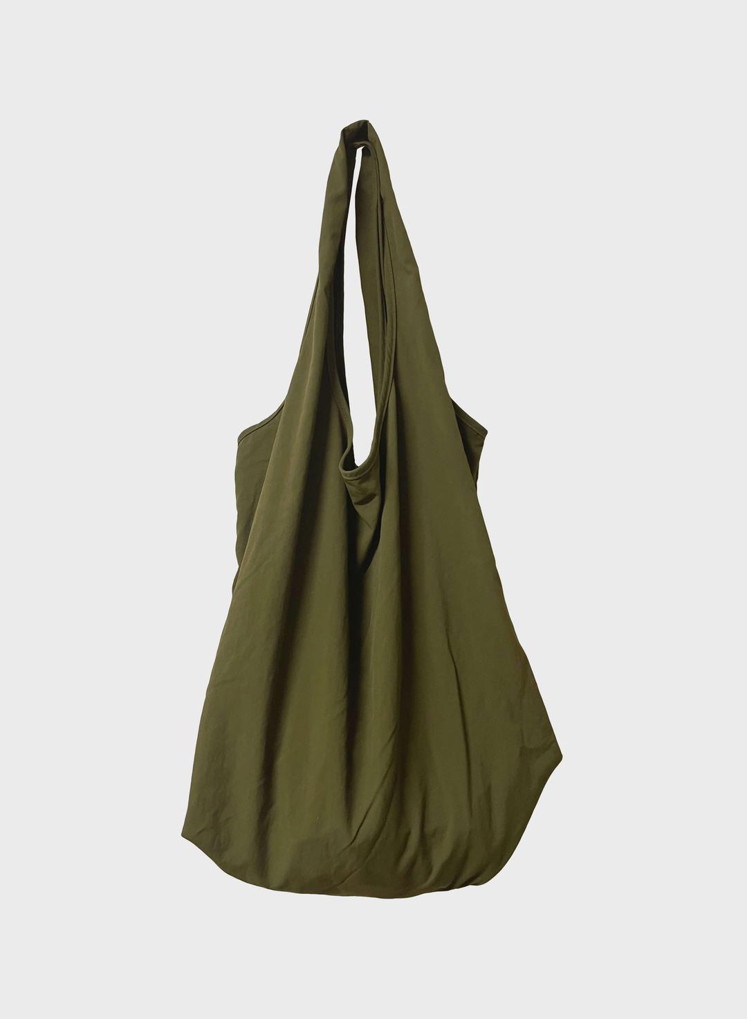 recycle market bag / Khaki brown