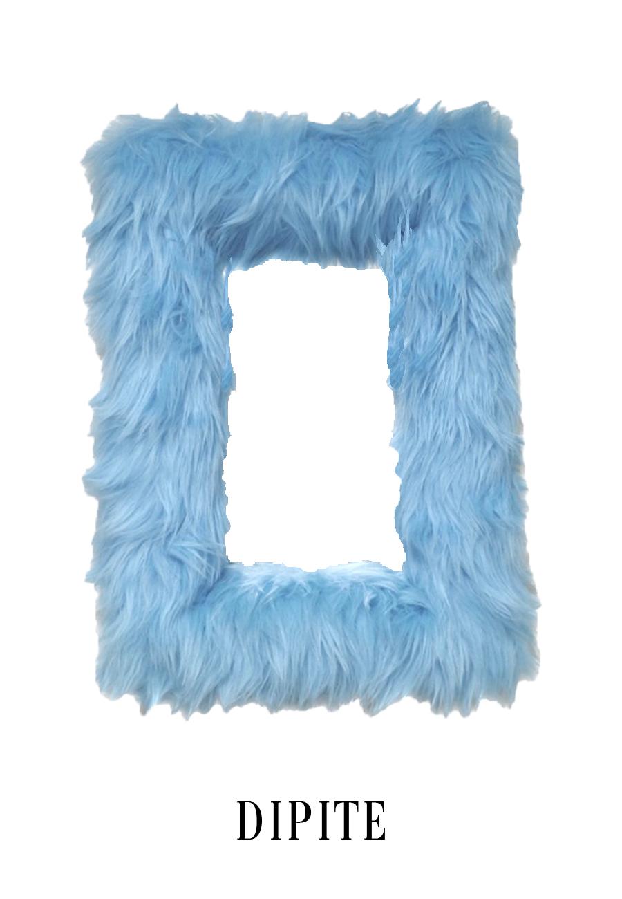 [blue] poil mirror