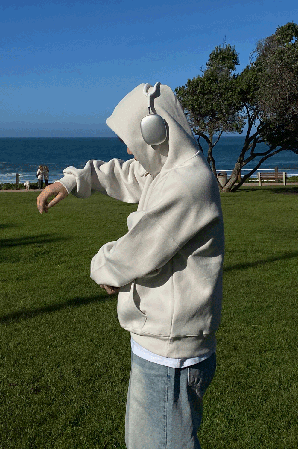 베이직 오버핏 후드 (12 colors)