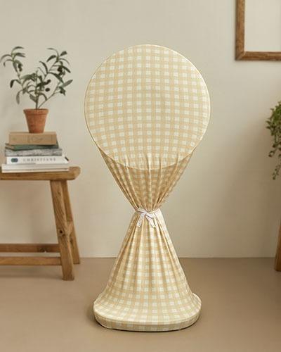 [타임특가] 쭉쭉 늘어나는 스판 선풍기커버 캔디체크