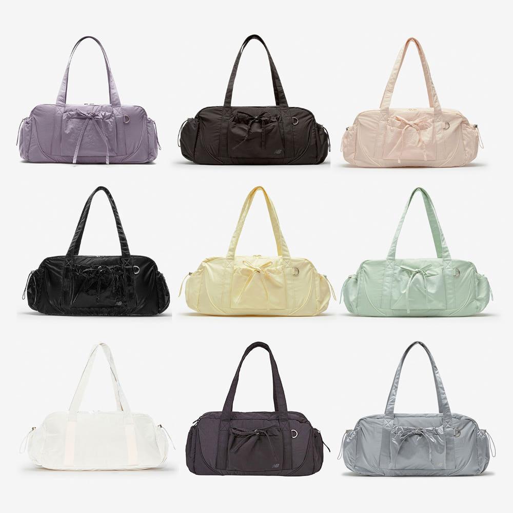 뉴발란스 글로시 리본 더플백