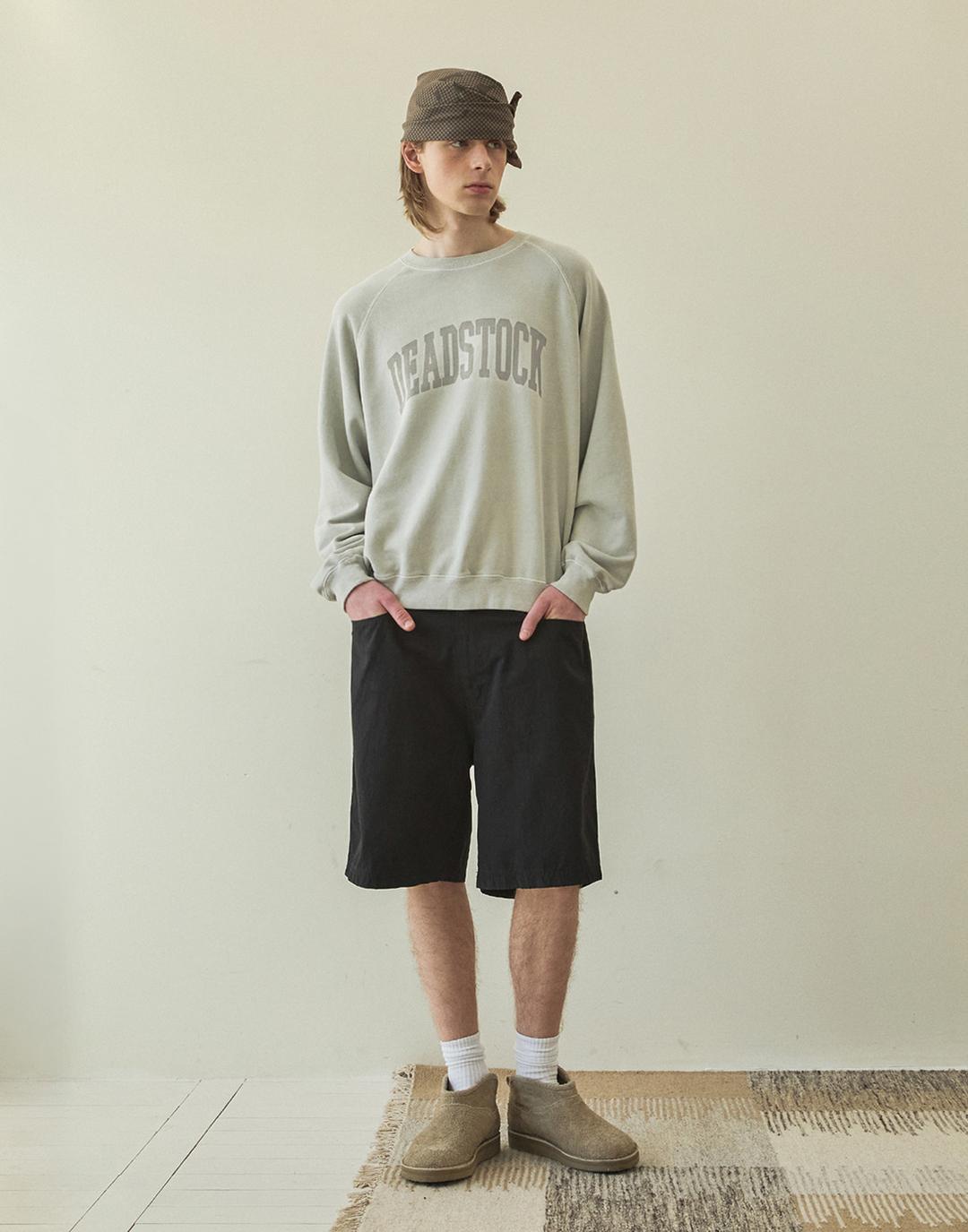 Deadstock Raglan Sweat (Washed Grey)