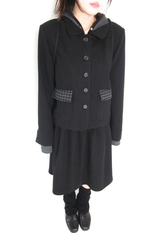 히피디피 check pocket jacket (2color)