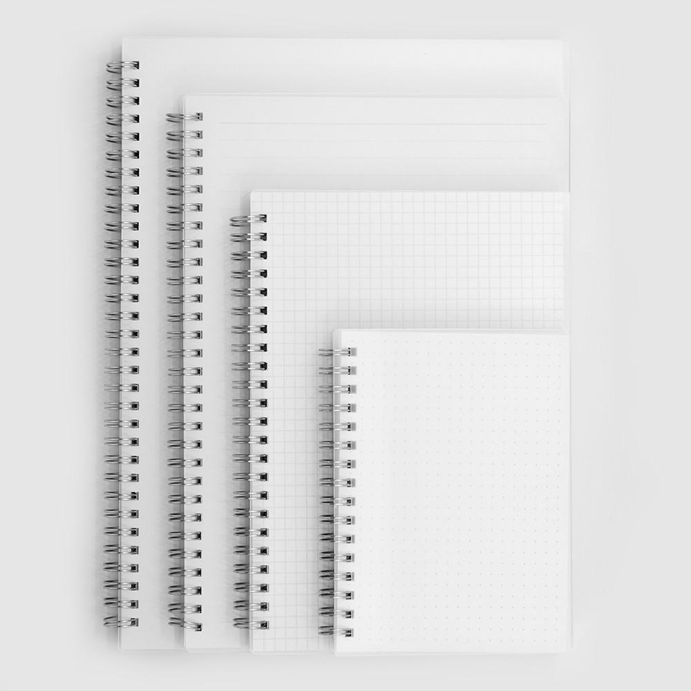 스프링노트 미니 연습장 모눈 무선 캠퍼스 노트