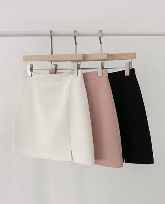 [얼리버드17%세일] [another leeds] 카르디 트임 미니 스커트 (스판 3.6%)(봄스커트/미니스커트/하객룩/페미닌룩/러블리룩)