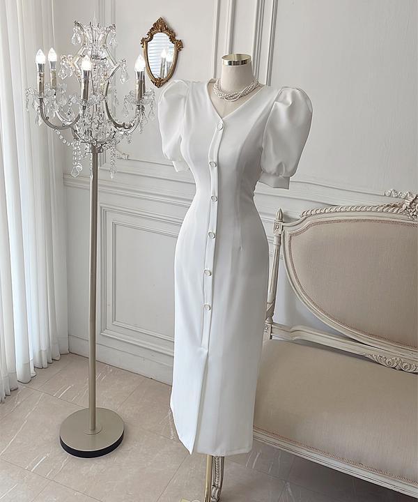 우아르 안젤리 롱원피스 / 결혼식 하객룩 데이트룩 파티룩 행사룩 상견레룩 브라이덜샤워 돌잔치원피스 셀프웨딩 웨딩촬영 정장원피스 럭셔리원피스