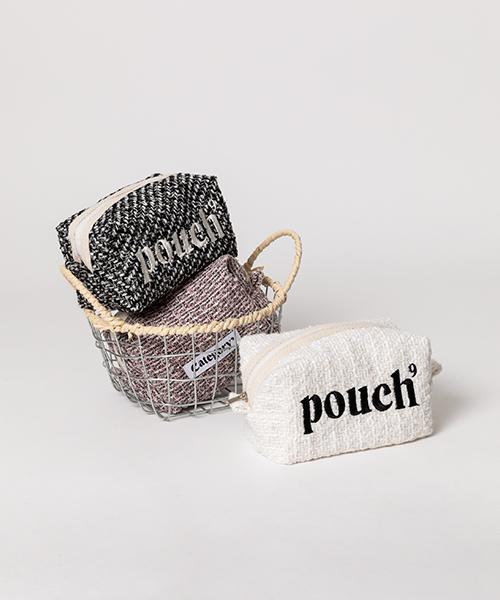 카테고리9(CATEGORY9)  TWEED POUCH_3color - 사이즈 & 후기 | 무신사