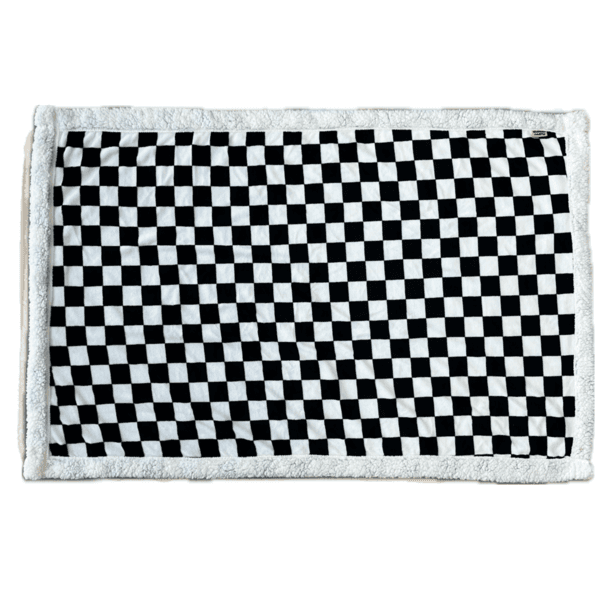 Checker board blanket