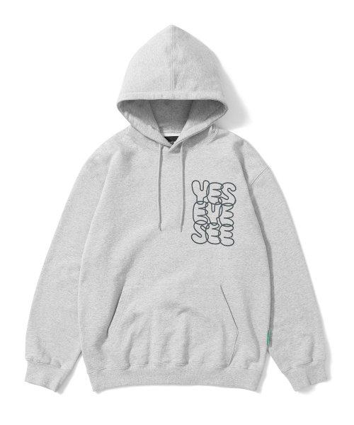 C-Logo Hoodie Grey