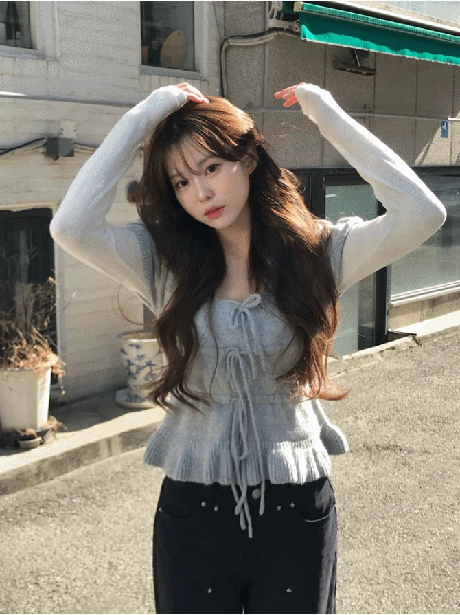kt - 플룻 스트링 니트