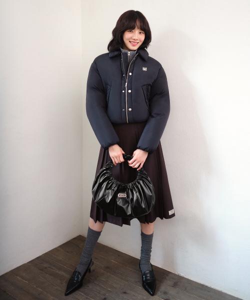 레체 덕 다운 패딩 팔레트 블랙