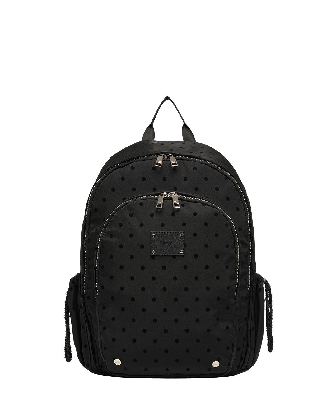 [6/13 (금)-예약배송] Lover Daily Backpack-러버 데일리 백팩 / Black Dot