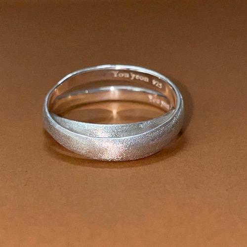 Morae ring silver