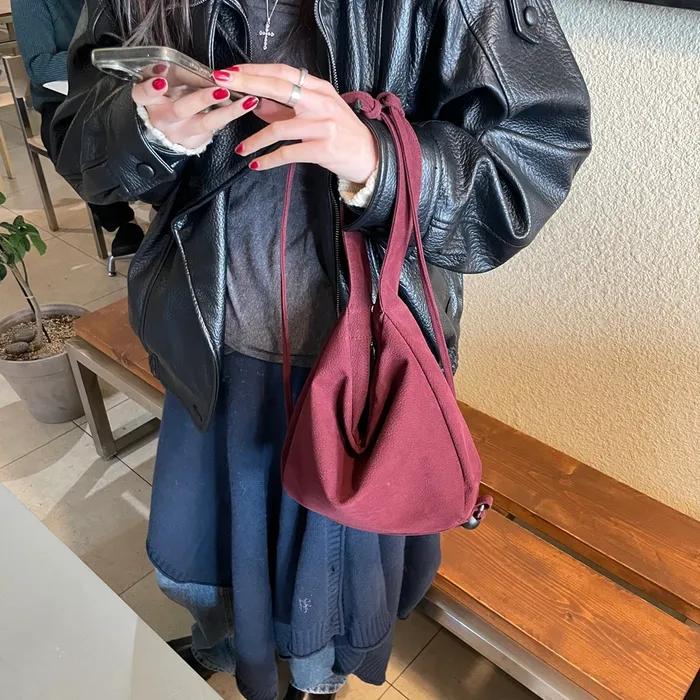 Way Hobo Bag_Burgundy