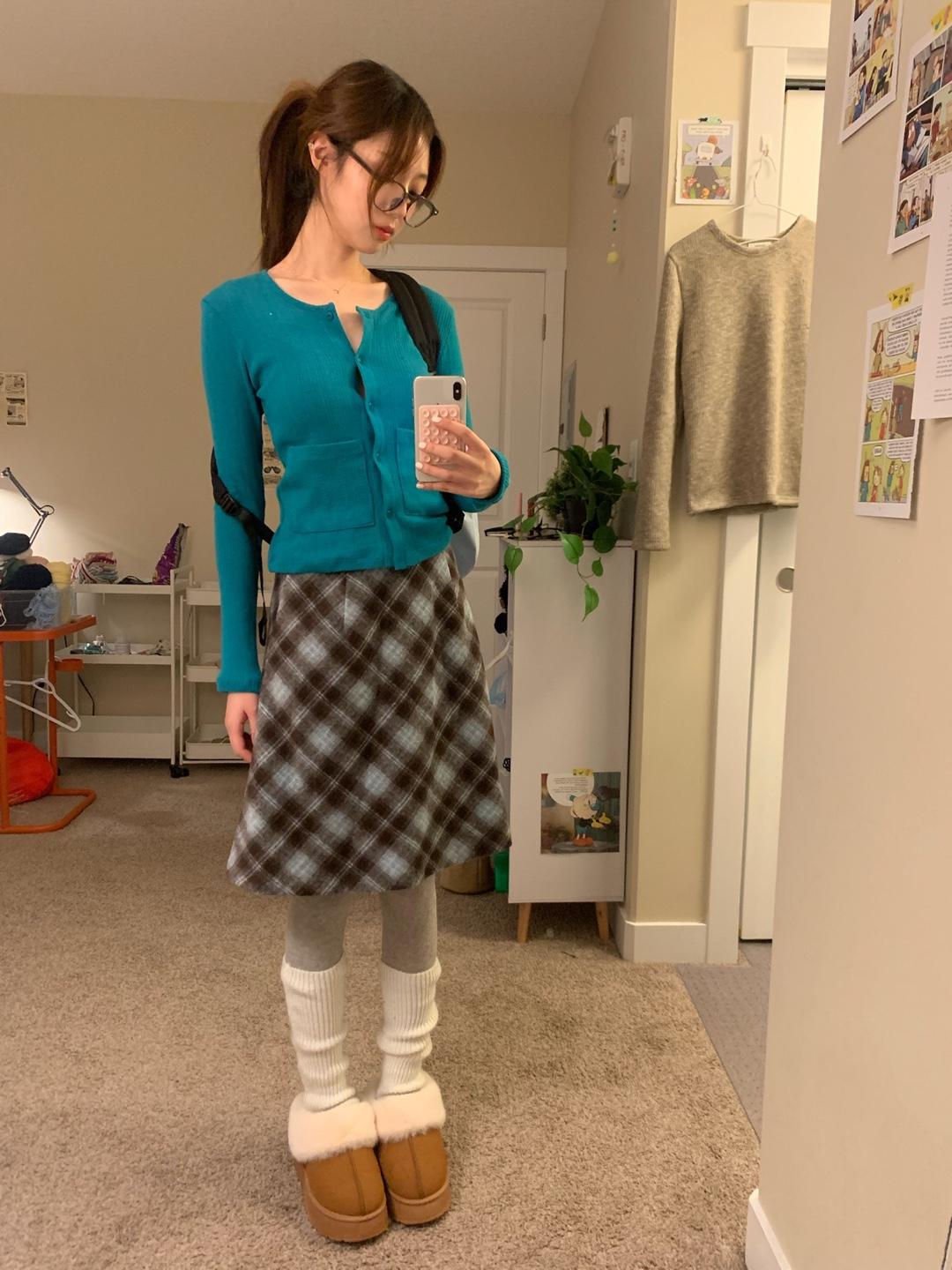 punching pocket cardigan