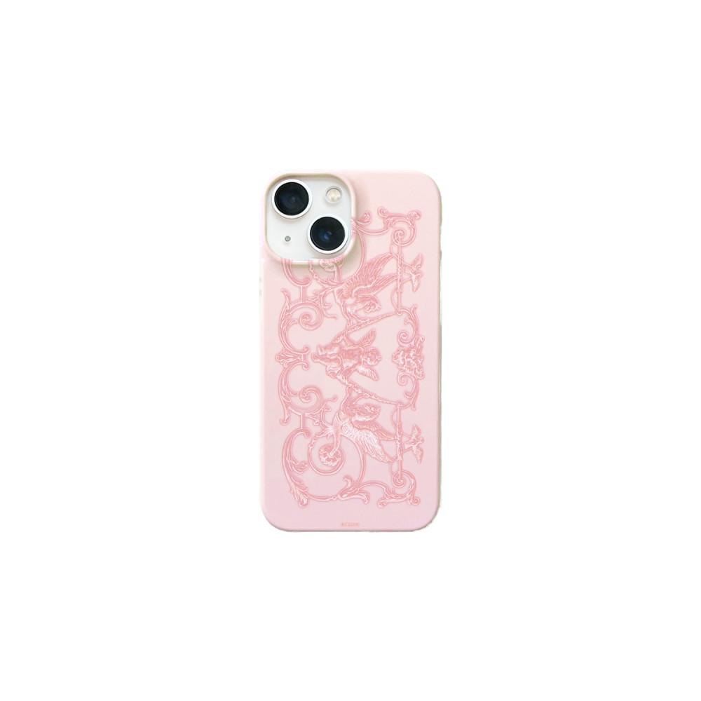 ENLUNANT | For My Angel Phone Case _ Pink [Glossy Hard]