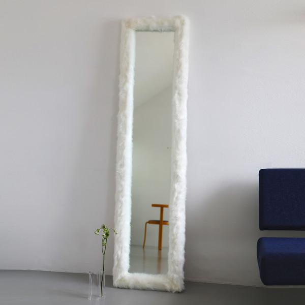 [FUR MIRROR] FAUX FUR MIRROR (전신/White)