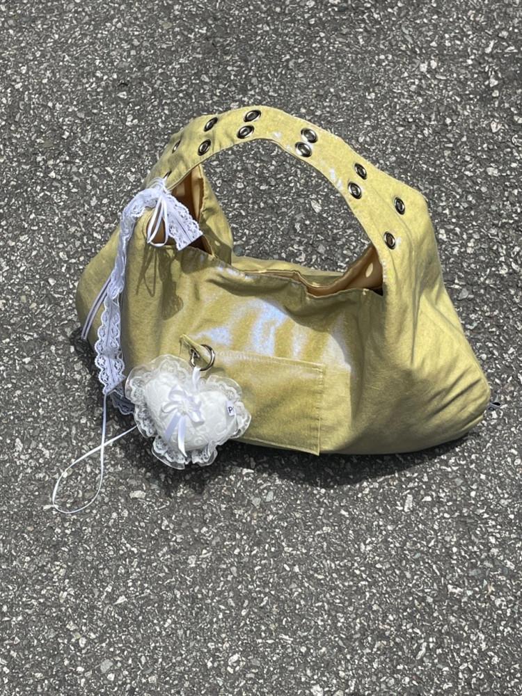 DEPC EYELET BAG (BUTTER)