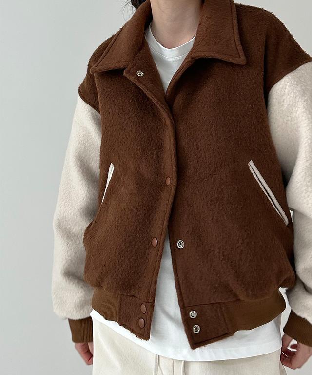 스투시 Stussy NY Chapter Satin Varsity Jacket Navy - 위시버킷