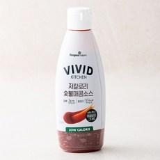 비비드키친 저칼로리 숯불매콤 소스  290g, 1개