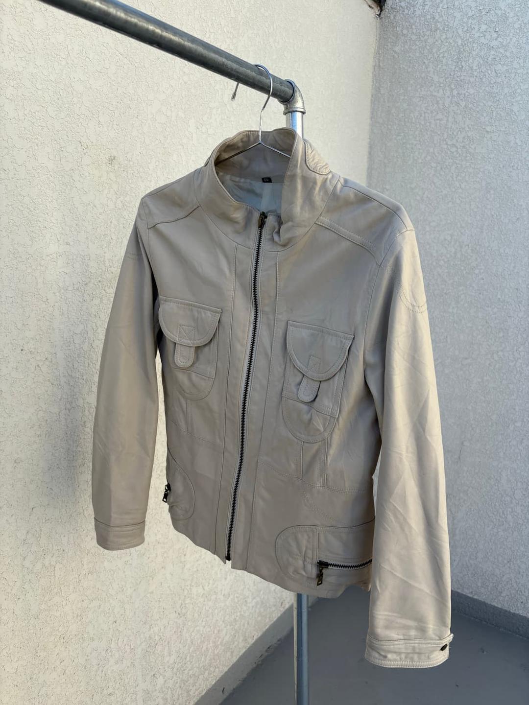 58 Vanilla leather jaceket | 후루츠패밀리