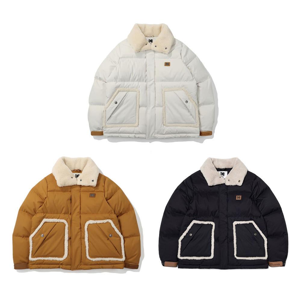 코닥 브라우니 클래식 다운 자켓 패딩 K4423LDJ99BLK