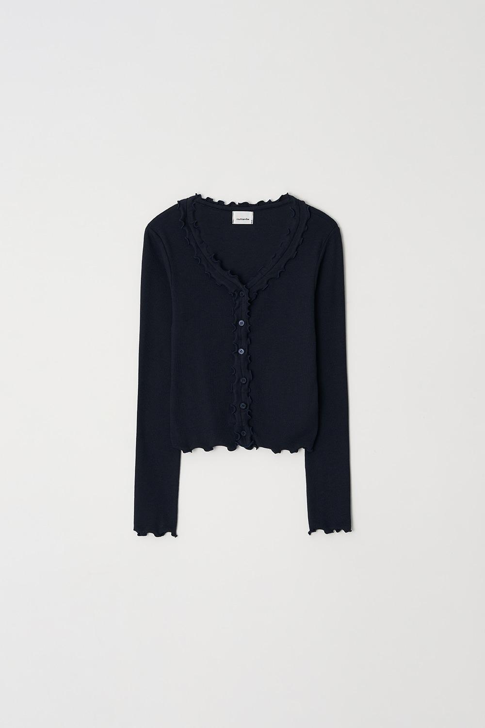 [2nd] 예약배송10/23 Rir cardigan_Navy